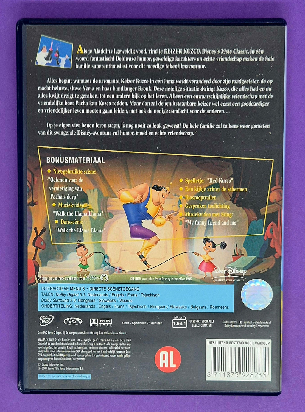 Keizer Kuzco DVD