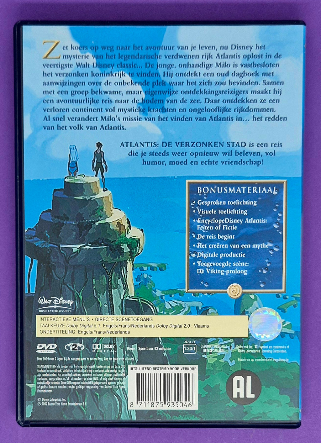 Atlantis: De Verzonken Stad DVD