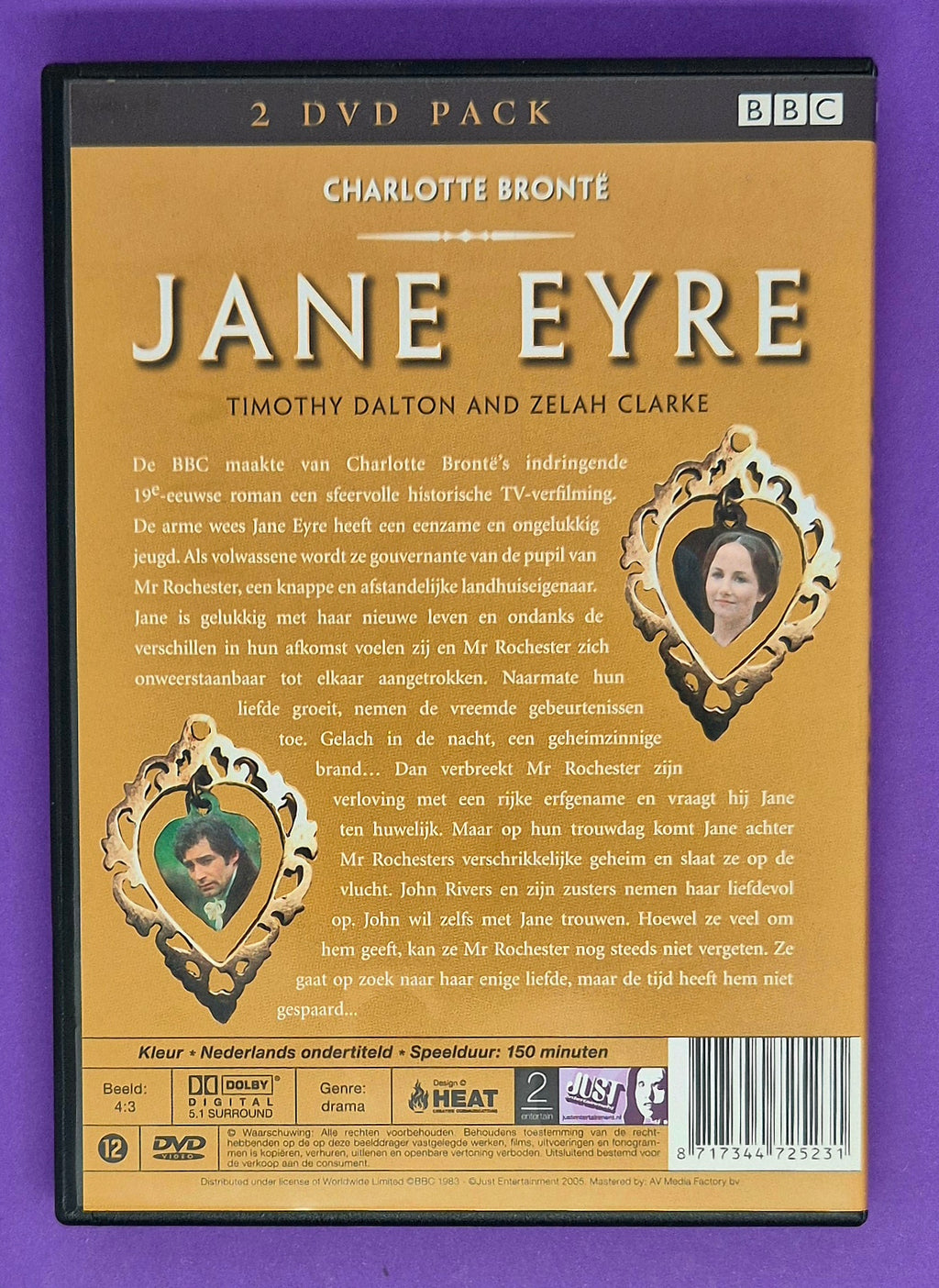 Jane Eyre (BBC 2 DVD Pack)