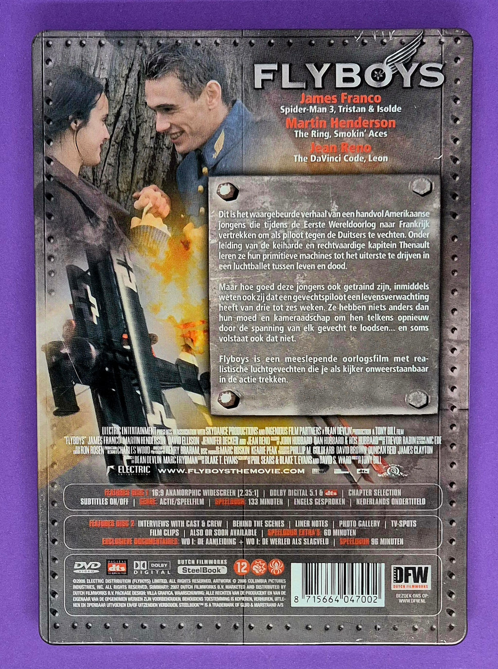 Flyboys – Special 2-Disc Edition Steelcase DVD