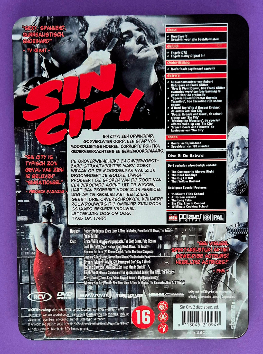 Sin City (2-Disc Special Edition Steelcase) DVD