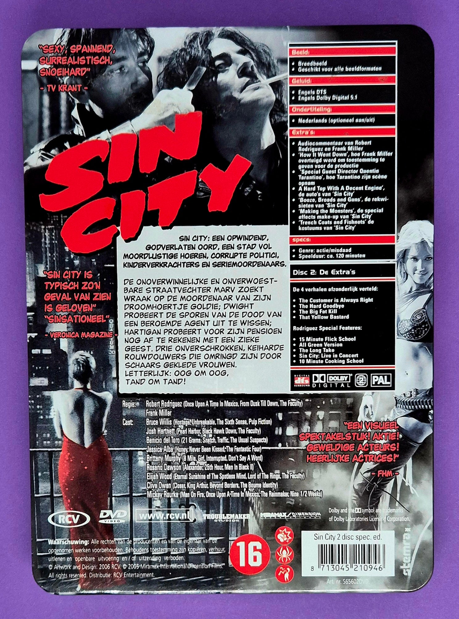 Sin City (2-Disc Special Edition Steelcase) DVD