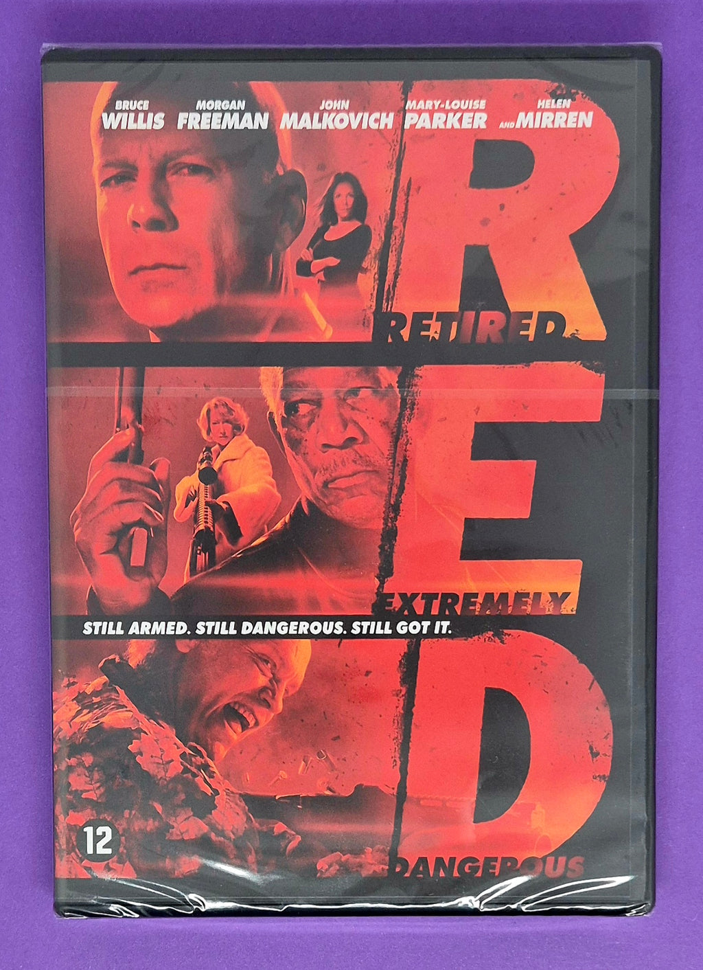 RED – Retired Extremely Dangerous DVD