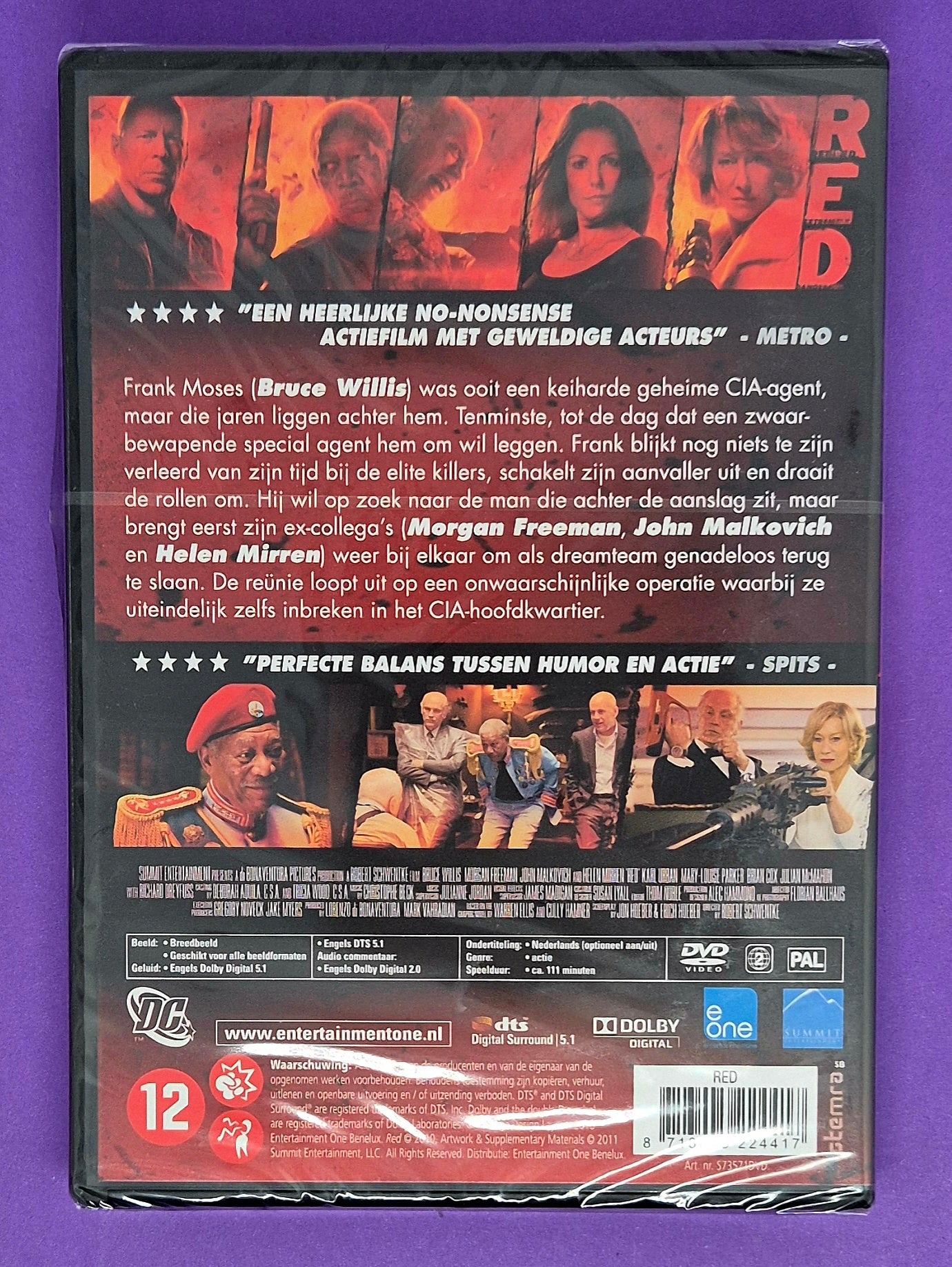 RED – Retired Extremely Dangerous DVD