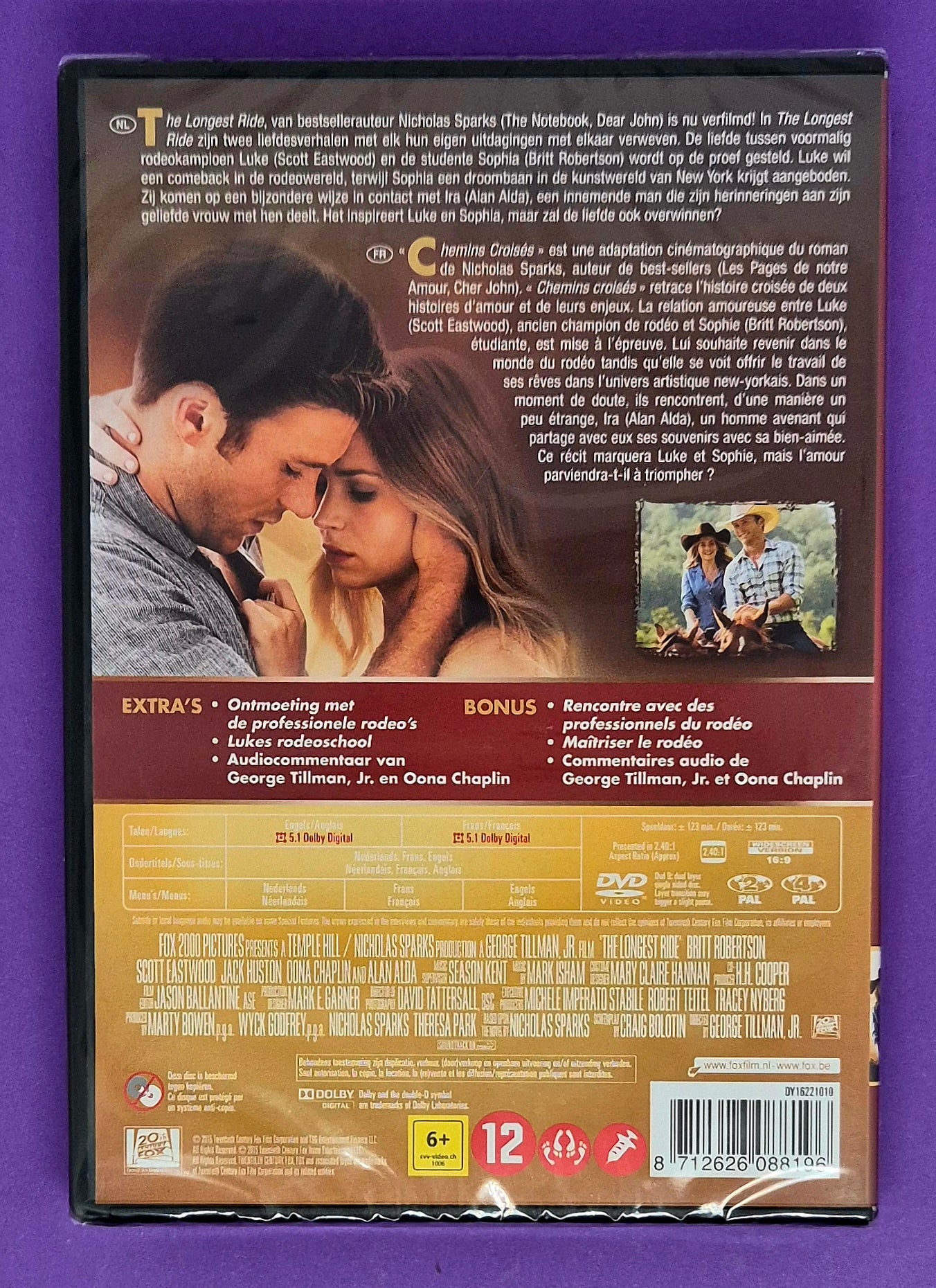 The Longest Ride DVD