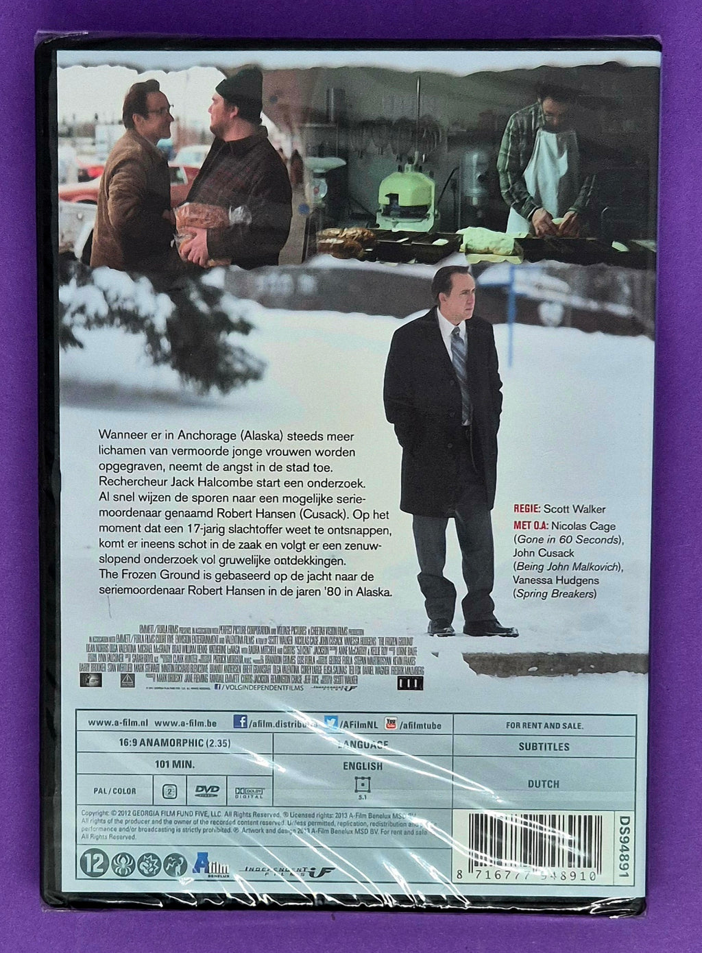 Frozen Ground DVD