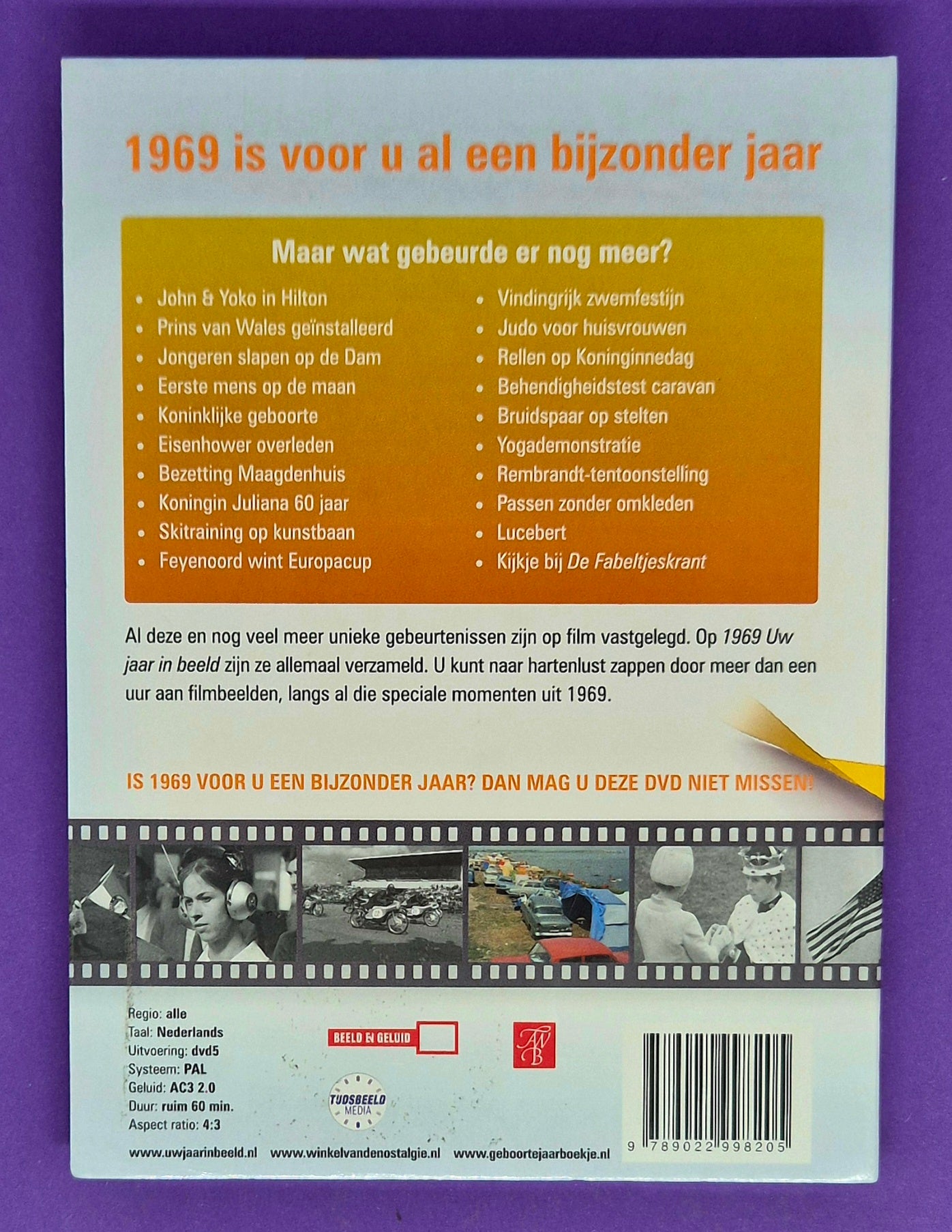 Uw Jaar In Beeld - 1969 DVD