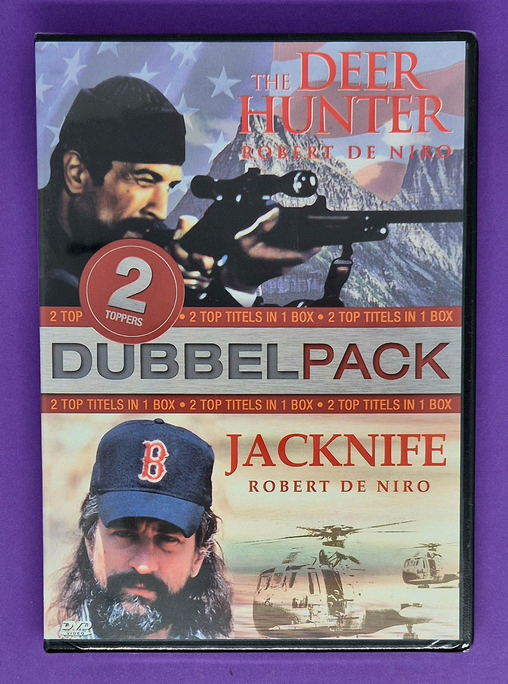 Robert De Niro Dubbelpack DVD – The Deer Hunter & Jacknife