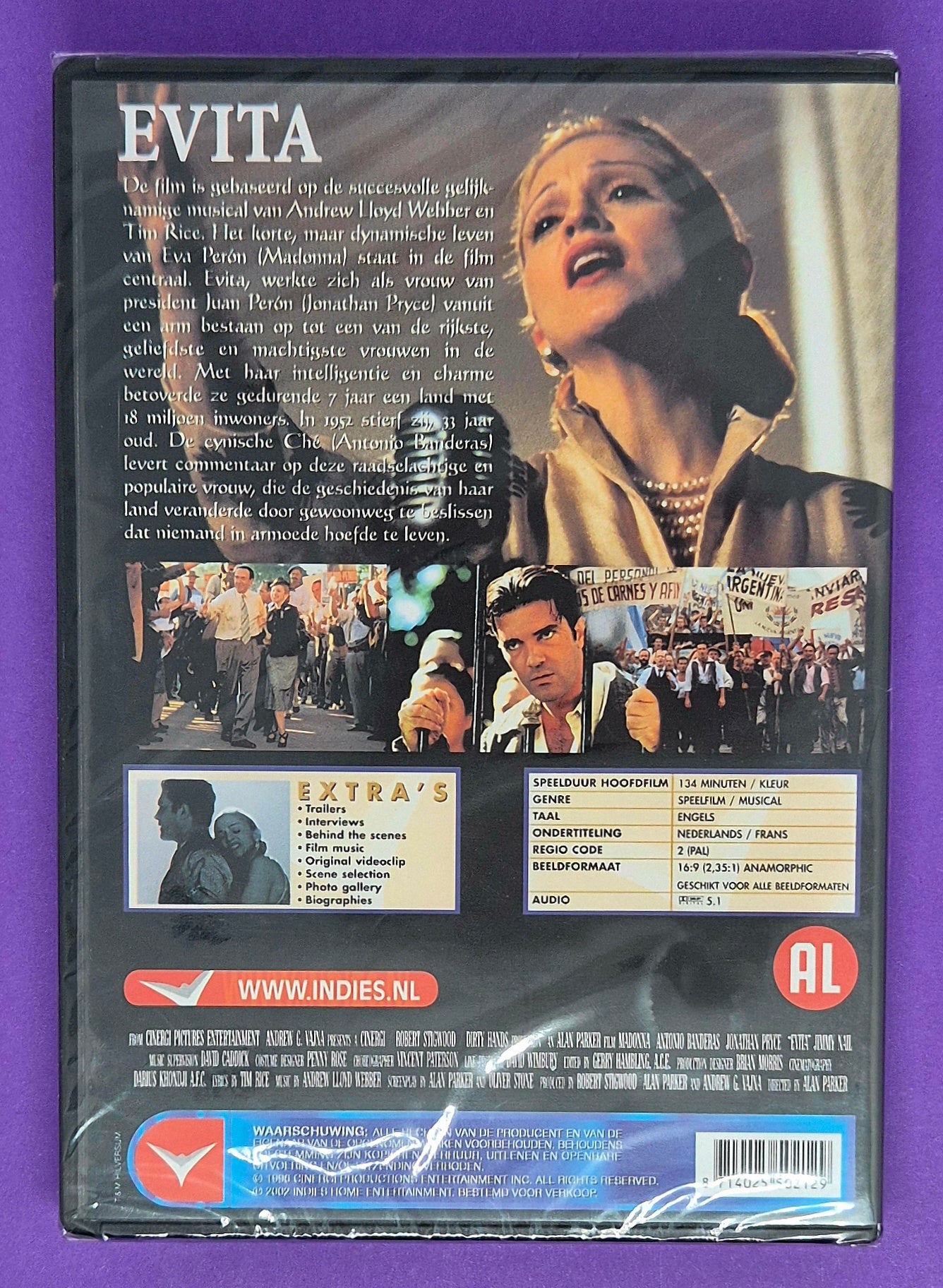 Evita DVD
