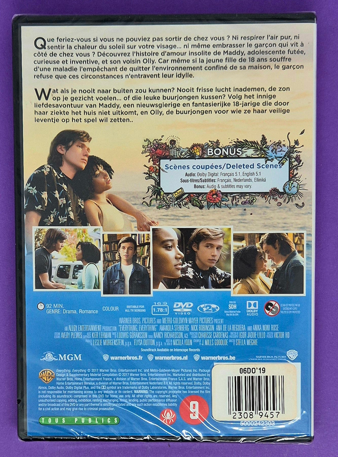 Everything, Everything DVD