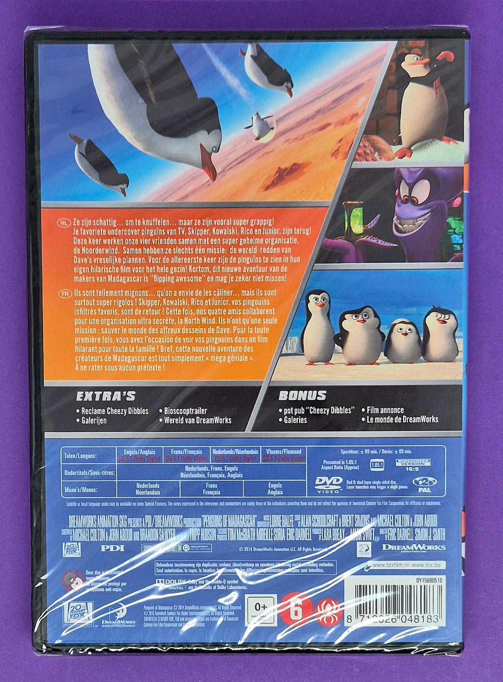 Penguins of Madagascar: The Movie! DVD