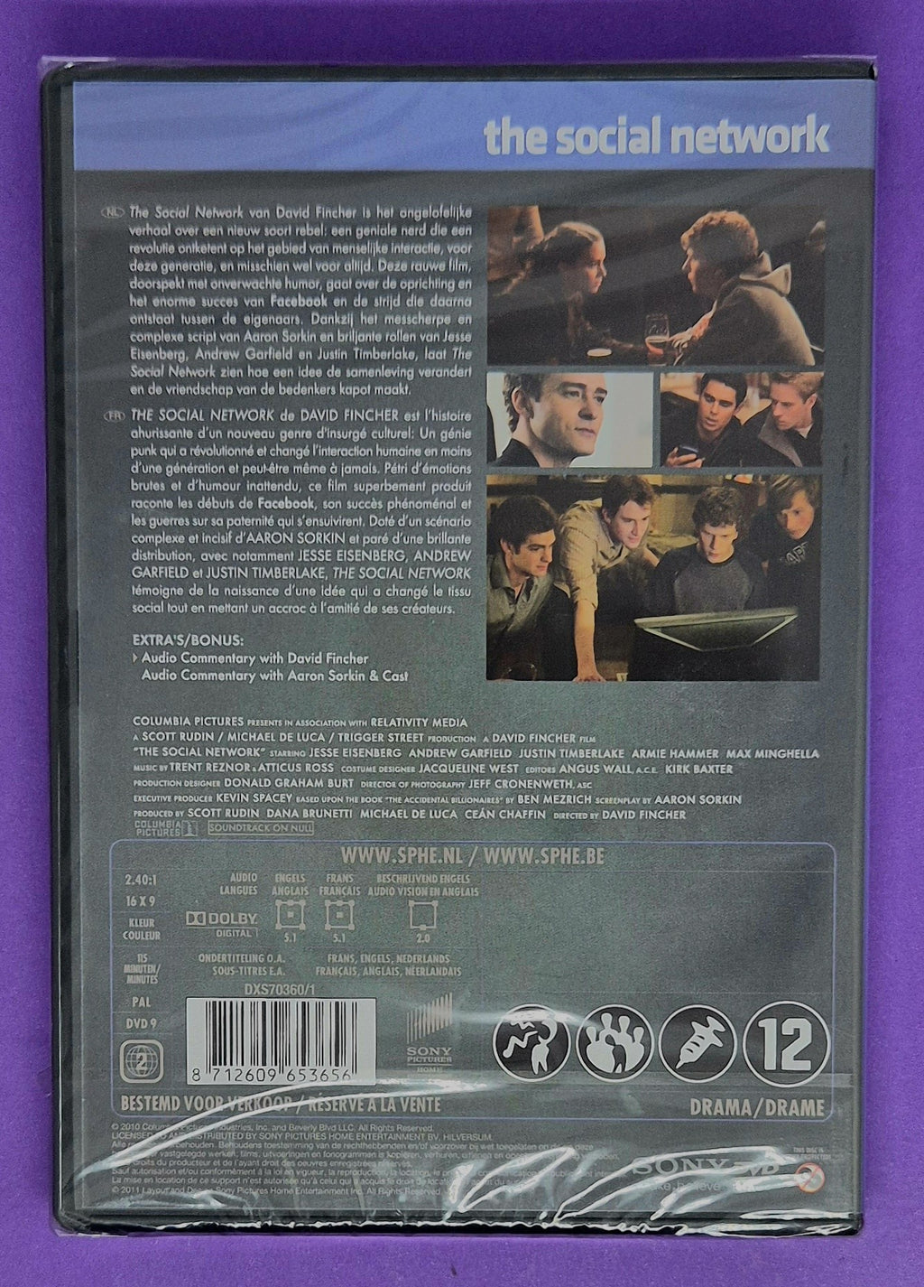 The Social Network DVD