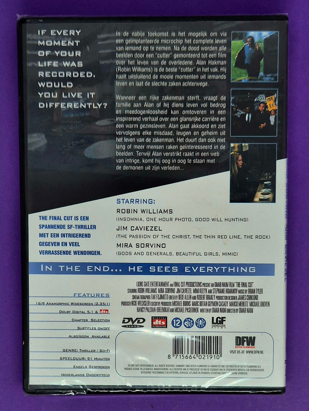 The Final Cut DVD