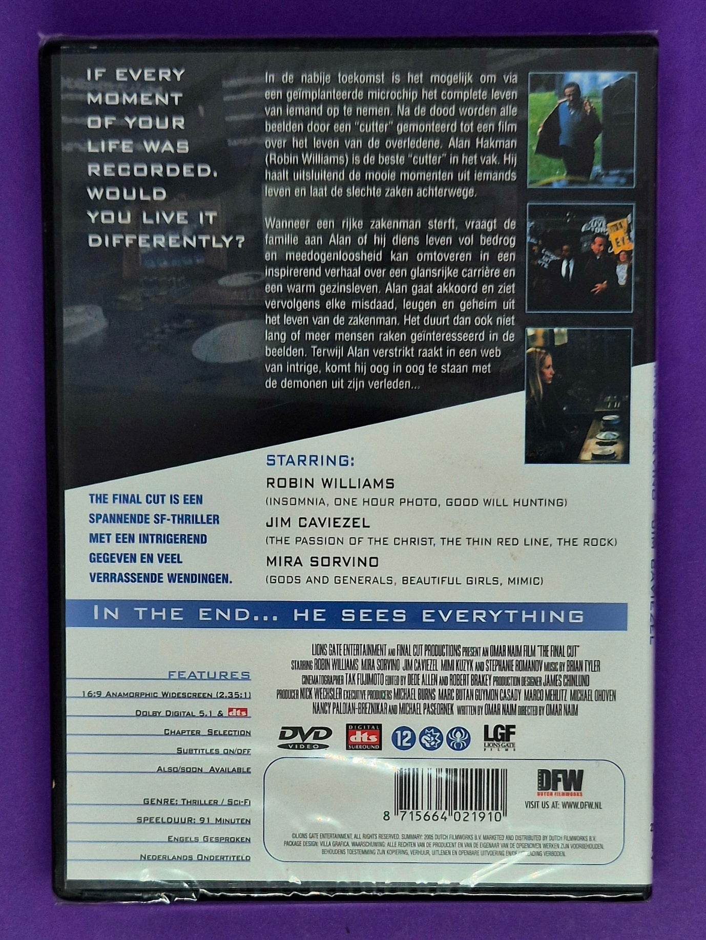 The Final Cut DVD