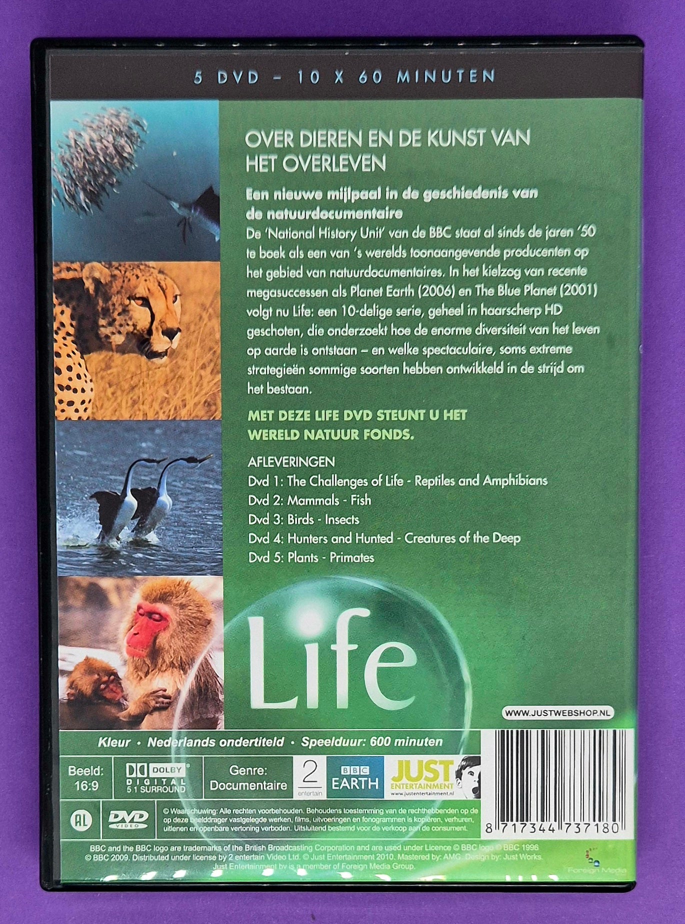 Life – 5 DVD Boxset BBC Earth