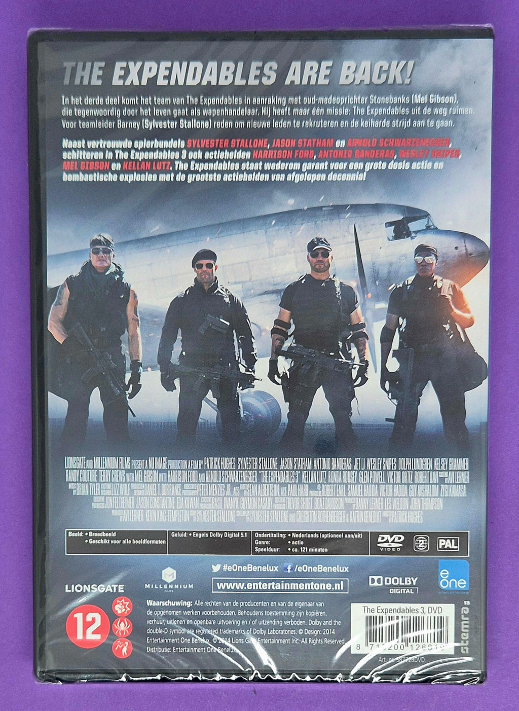 The Expendables 3 DVD