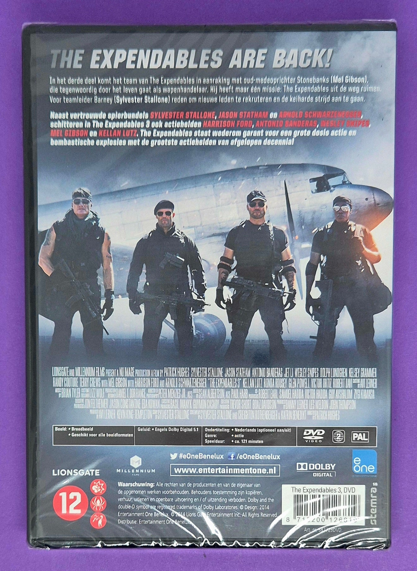 The Expendables 3 DVD