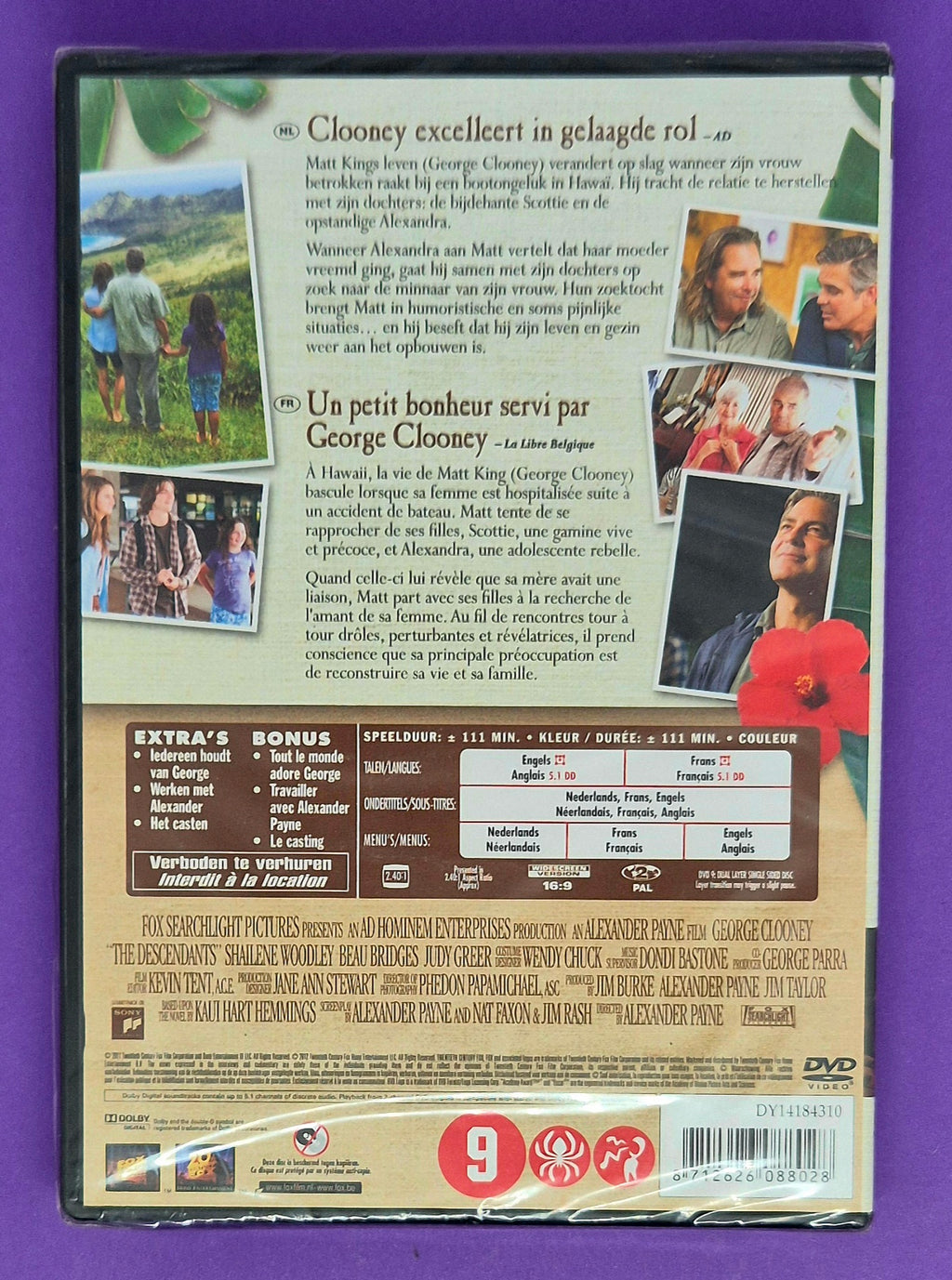 The Descendants DVD