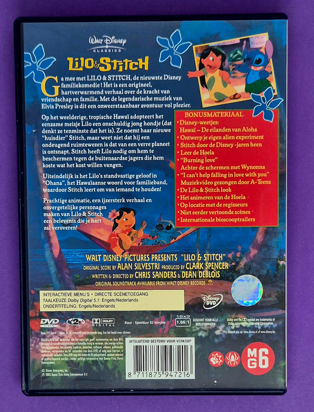 Lilo & Stitch DVD