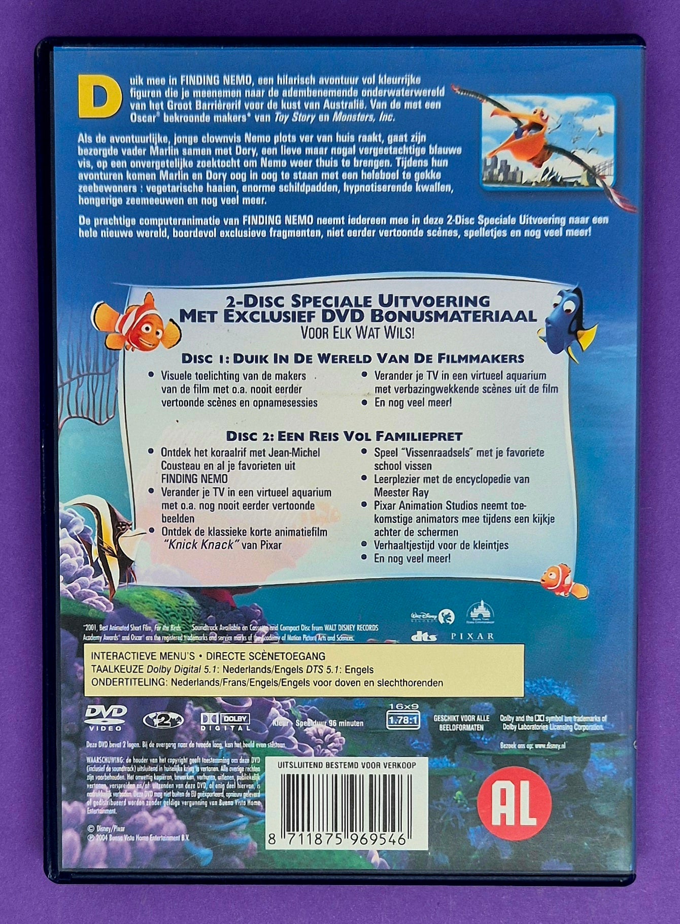 Finding Nemo - 2-Disc Speciale Uitvoering) DVD