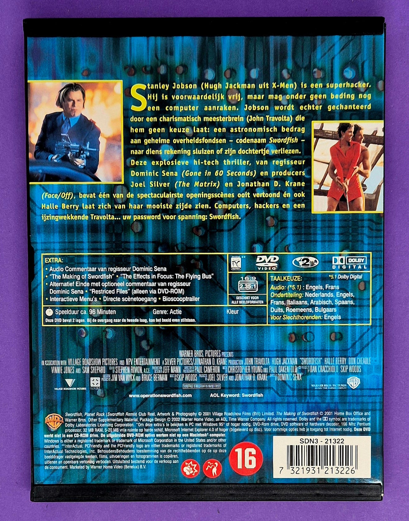Swordfish DVD