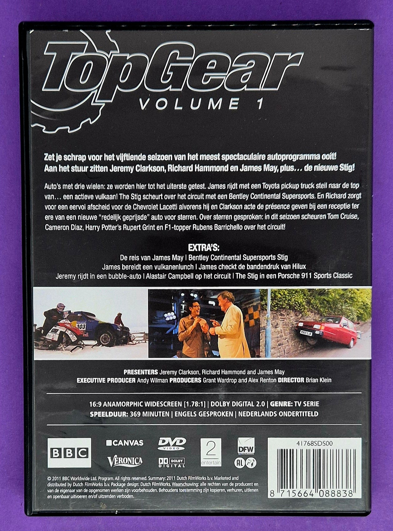 Top Gear – Volume 1 (Seizoen 2010–2011) – Special Black Edition DVD