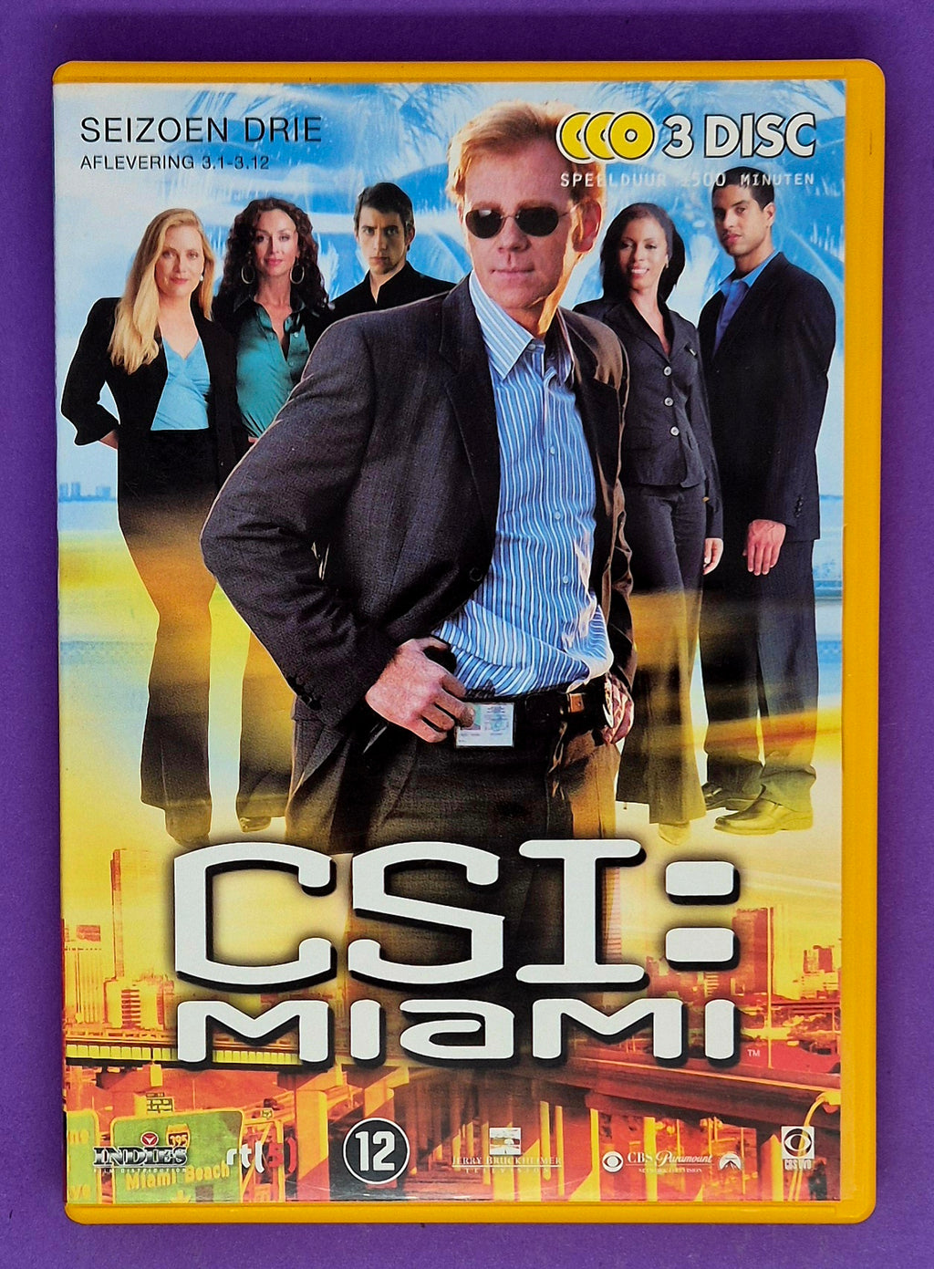 CSI Miami - Seizoen 3 (Aflevering 3.1 - 3.12) DVD