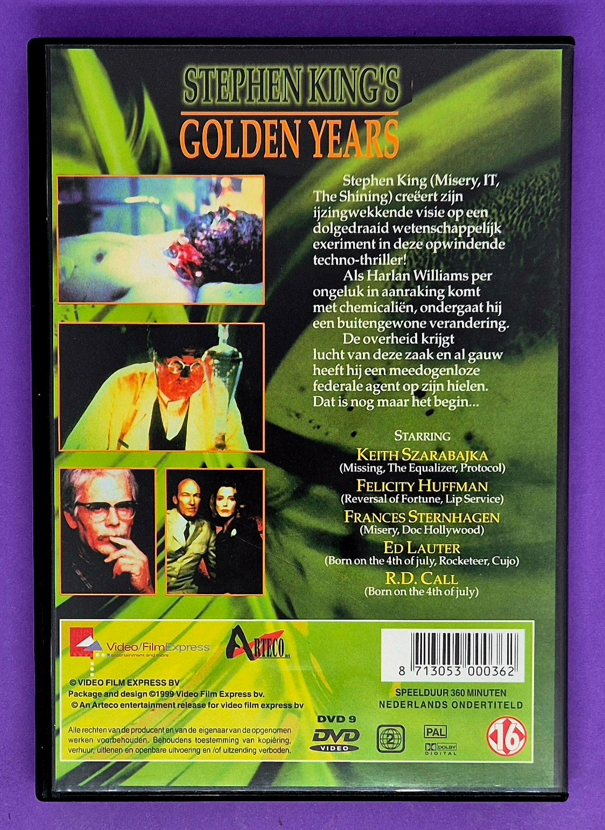Stephen King’s Golden Years DVD