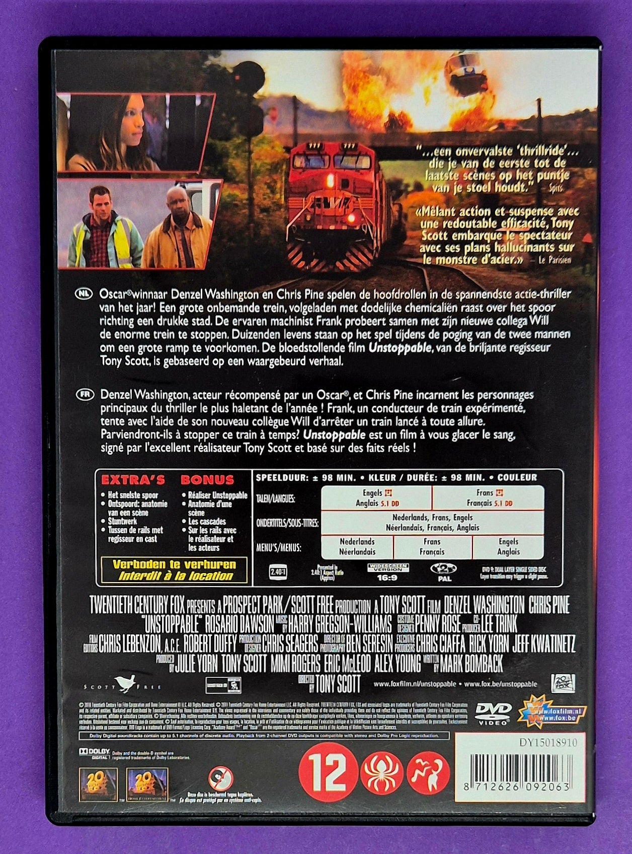 Unstoppable DVD