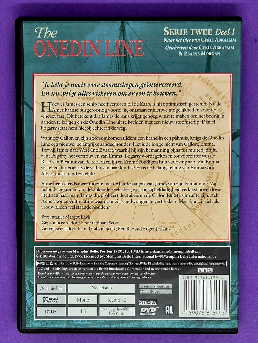 The Onedin Line – Serie Twee Deel 1 DVD
