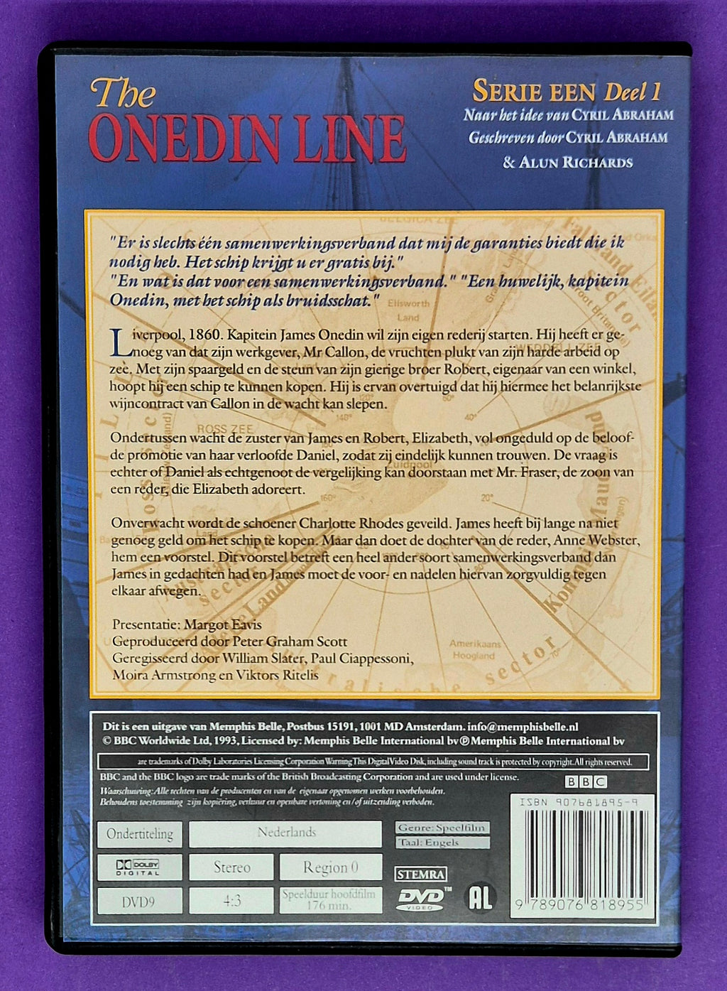 The Onedin Line – Serie Een Deel 1 DVD