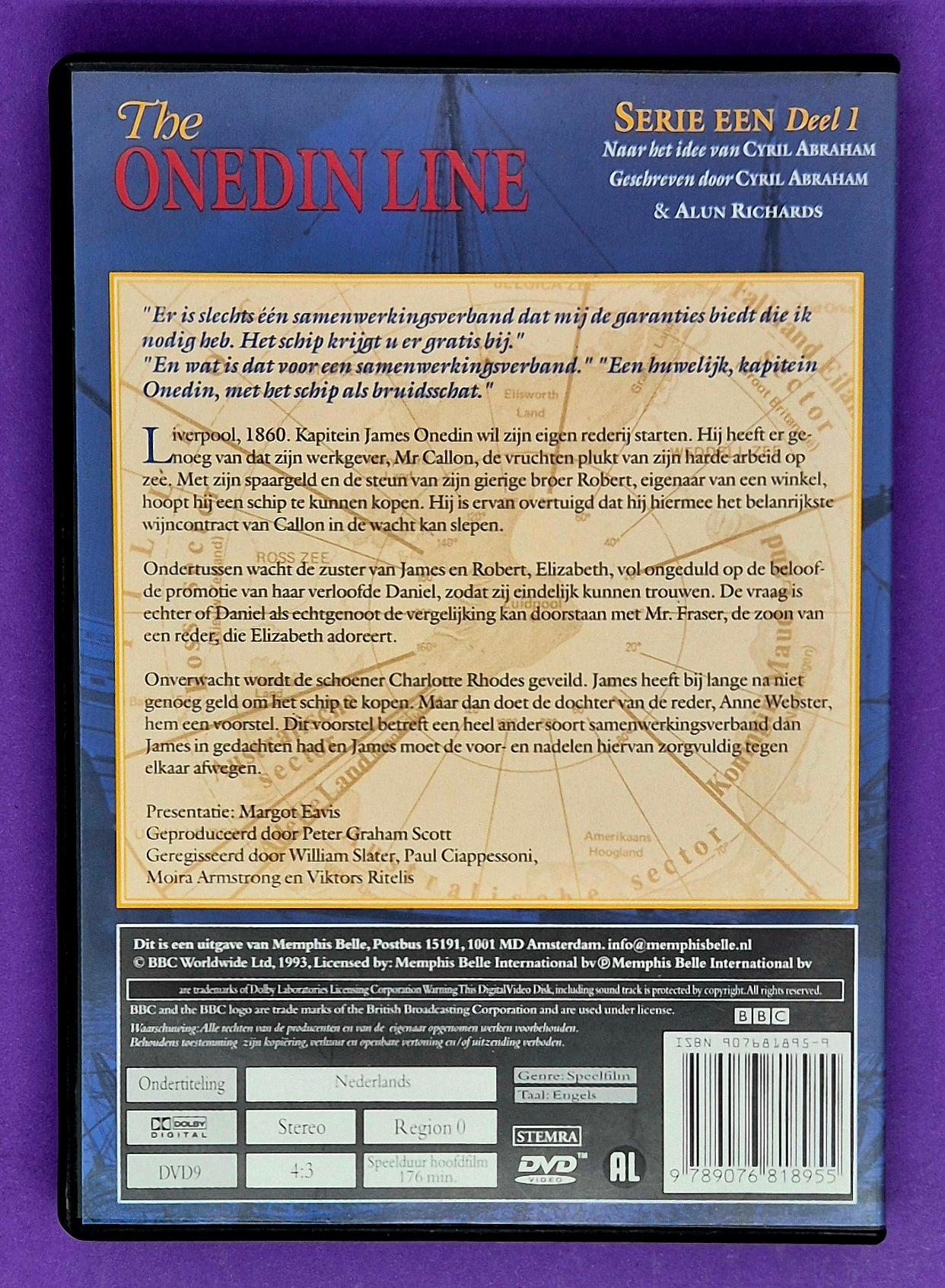 The Onedin Line – Serie Een Deel 1 DVD