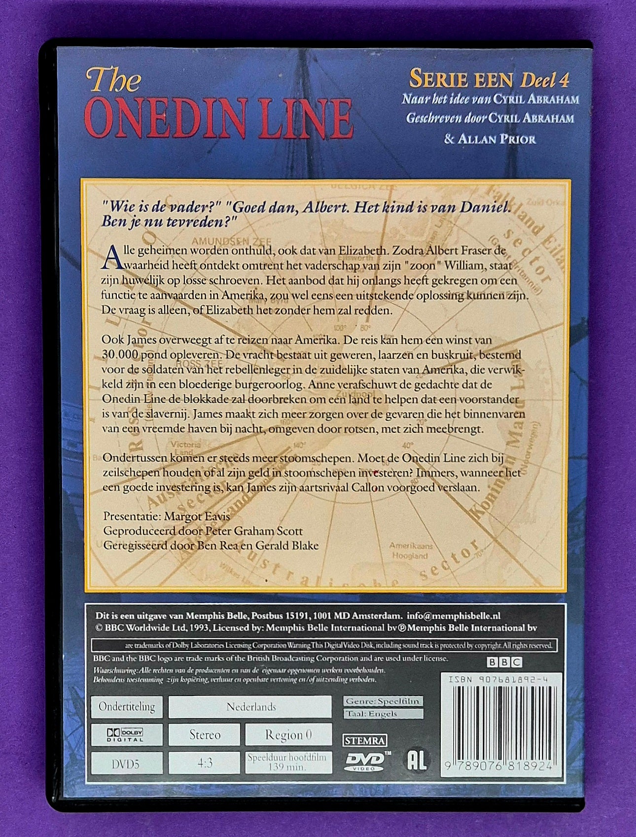 The Onedin Line – Serie Een Deel 4 DVD