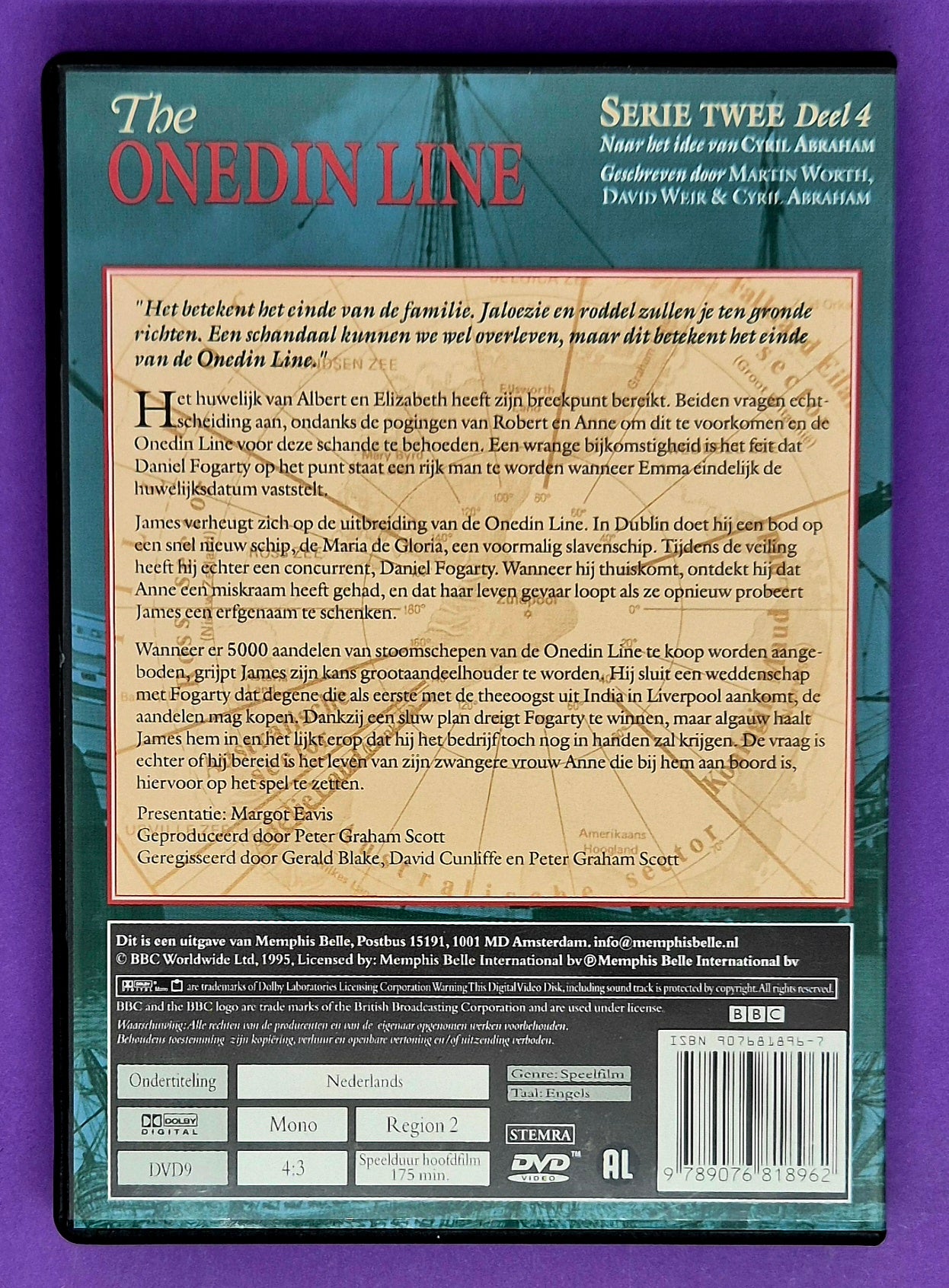 The Onedin Line – Serie Twee Deel 4 DVD