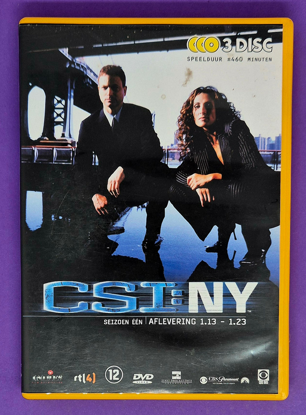 CSI: NY – Seizoen Eén (Aflevering 1.13 t/m 1.23) DVD