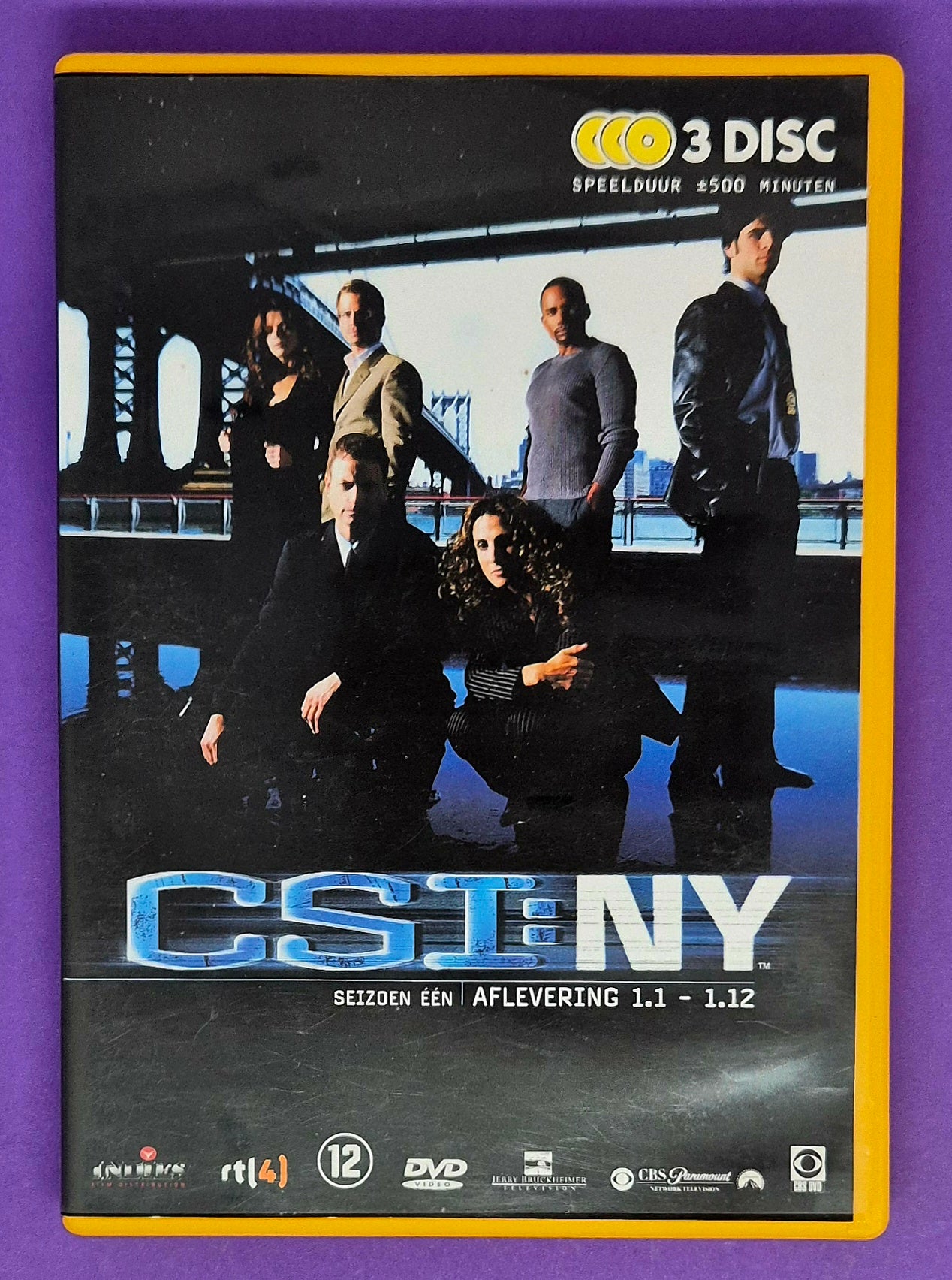 CSI: NY – Seizoen Eén (Aflevering 1.1 t/m 1.12) DVD
