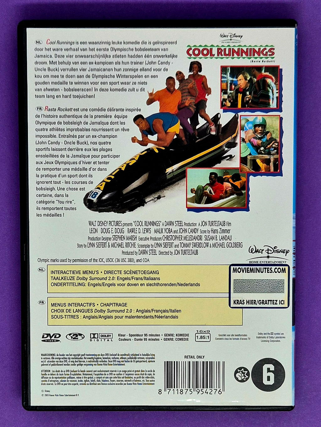 Cool Runnings DVD