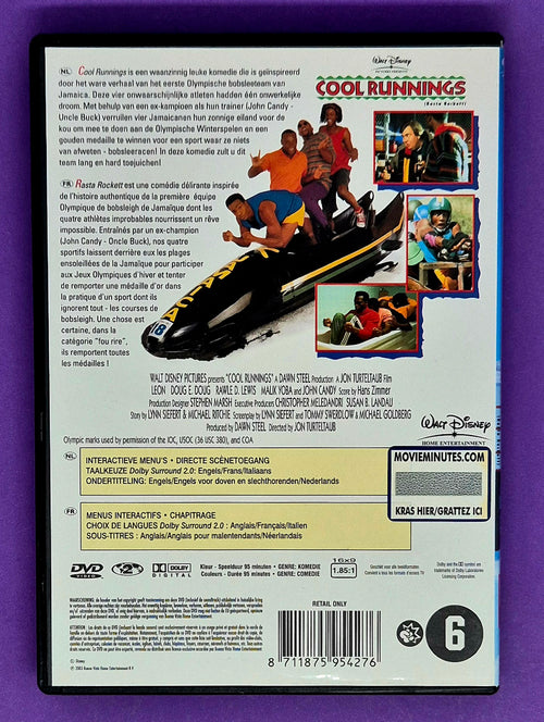 Cool Runnings DVD