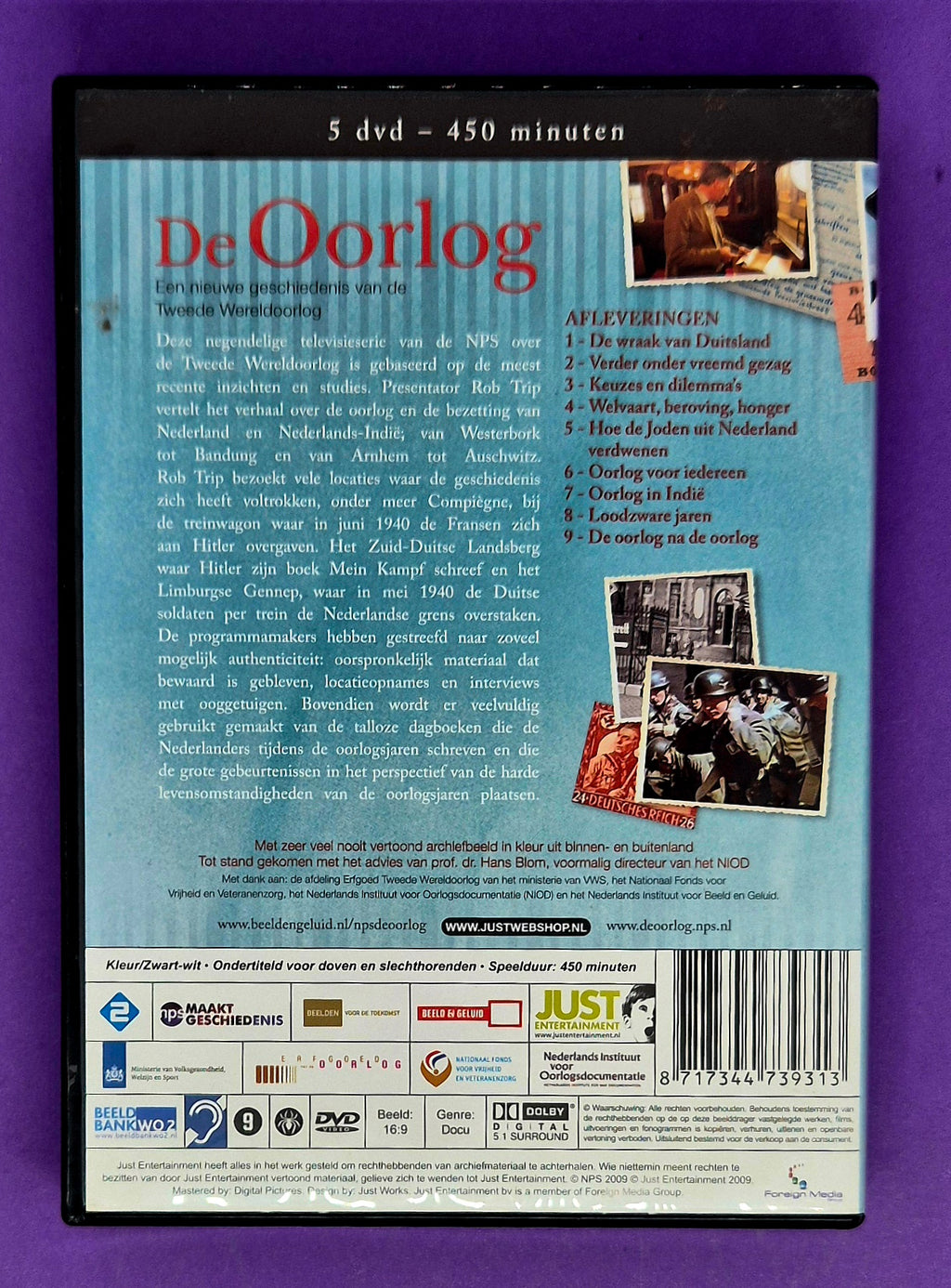 De Oorlog – Complete Documentaireserie DVD
