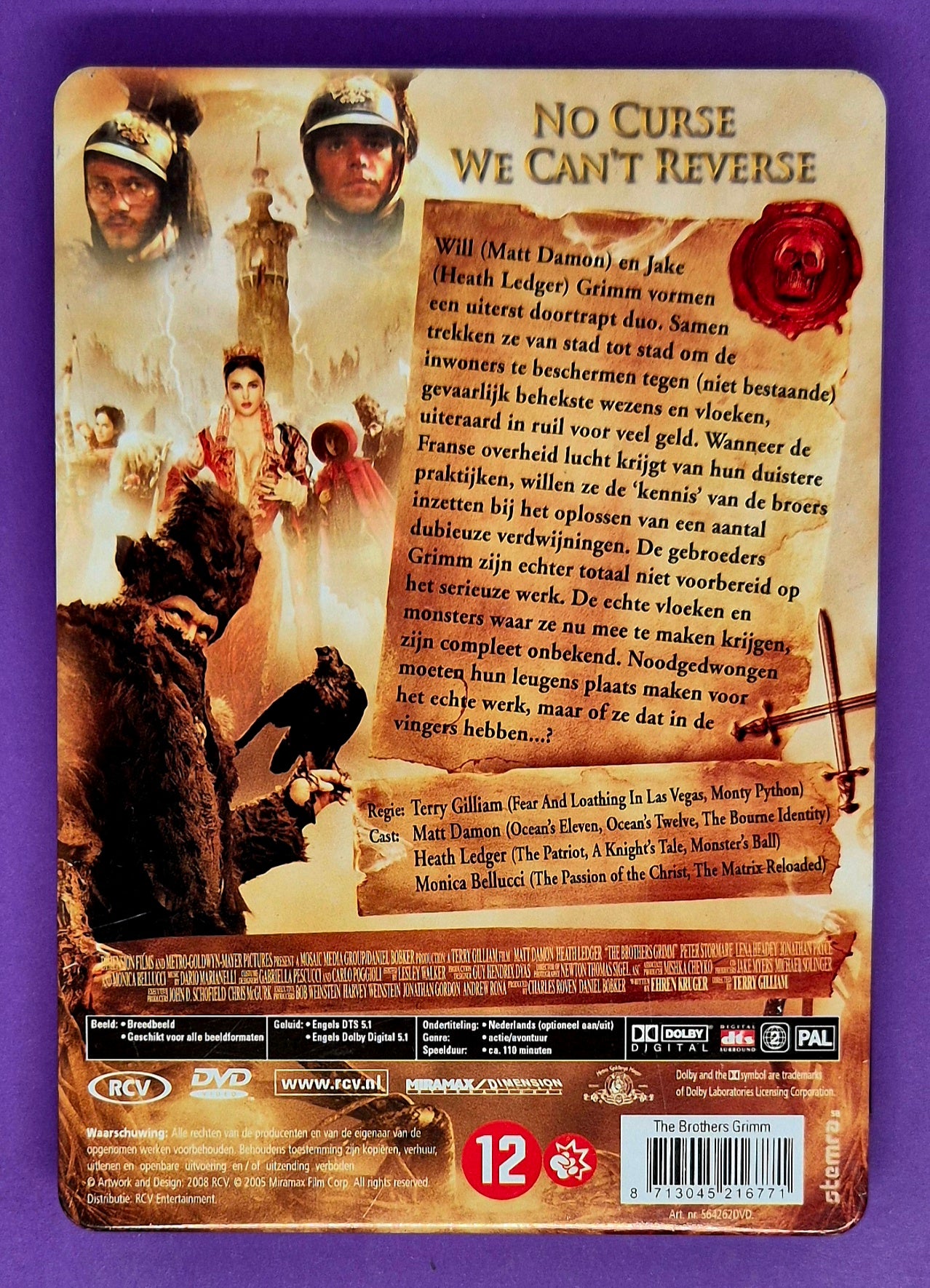 The Brothers Grimm (Limited Edition Steelcase) DVD