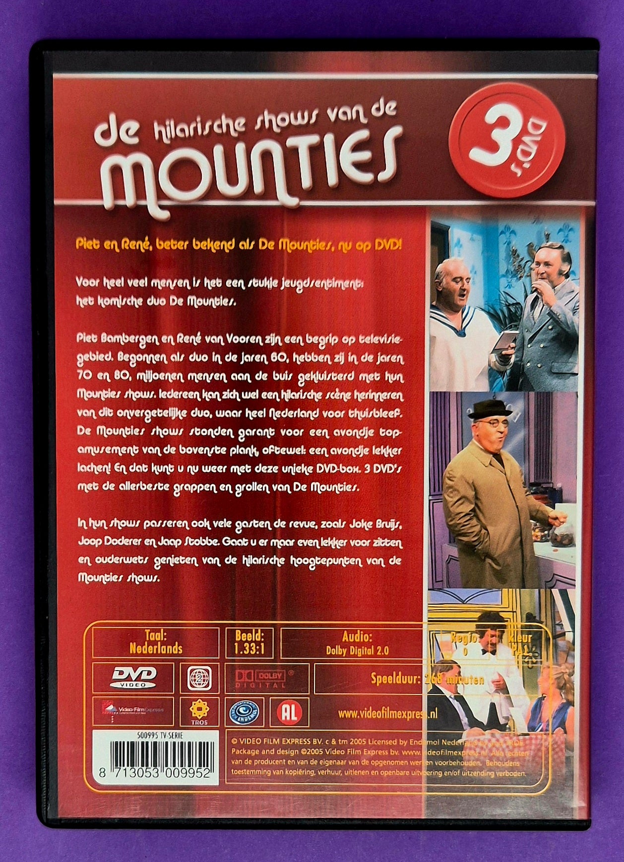 De Hilarische Shows Van De Mounties (Boxset) DVD
