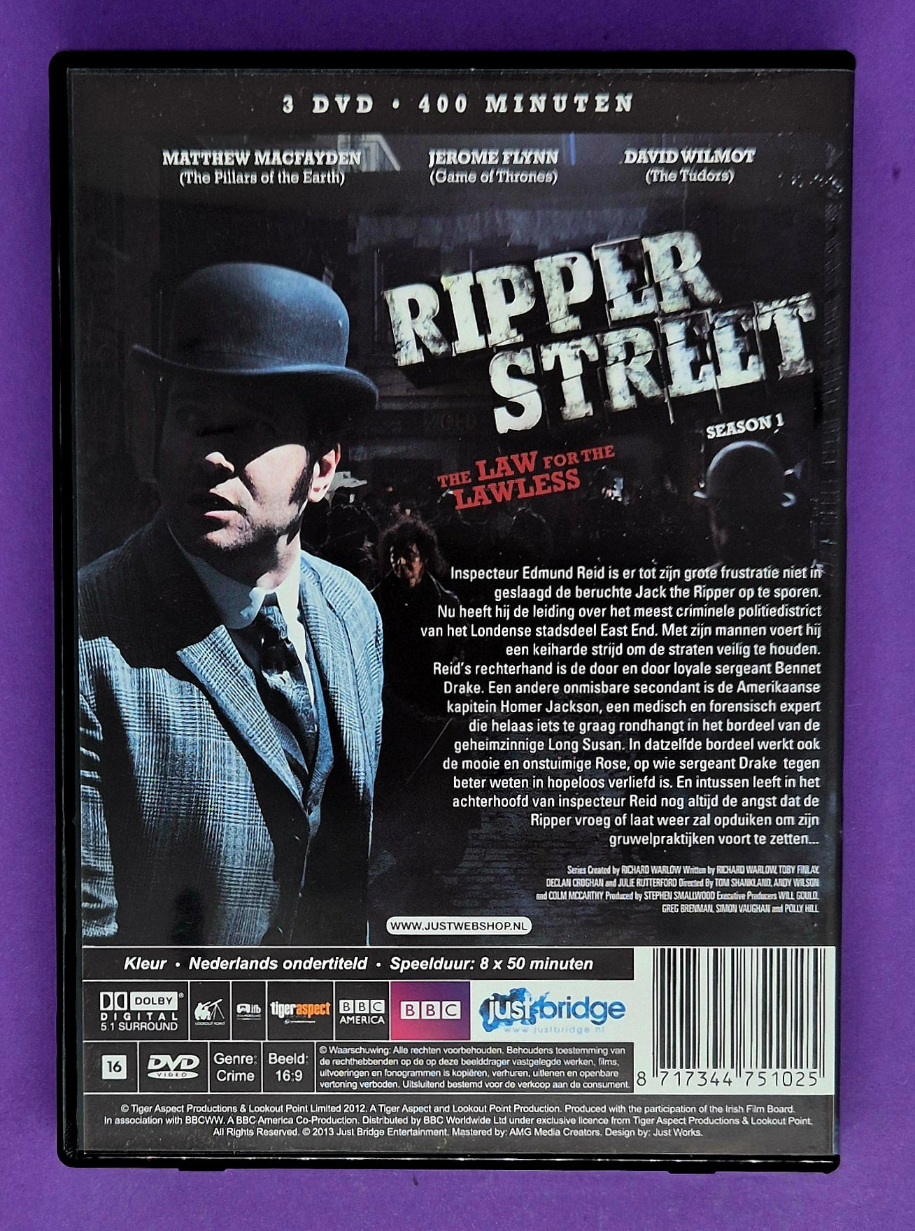 Ripper Street - Seizoen 1 DVD