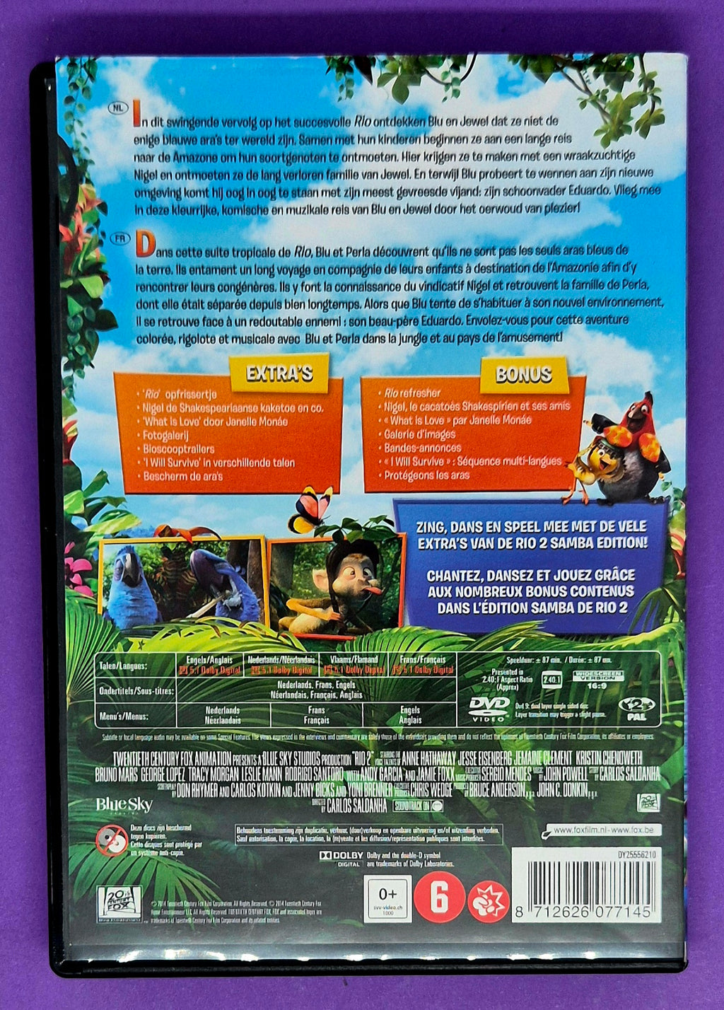 Rio 2 – Samba Edition DVD