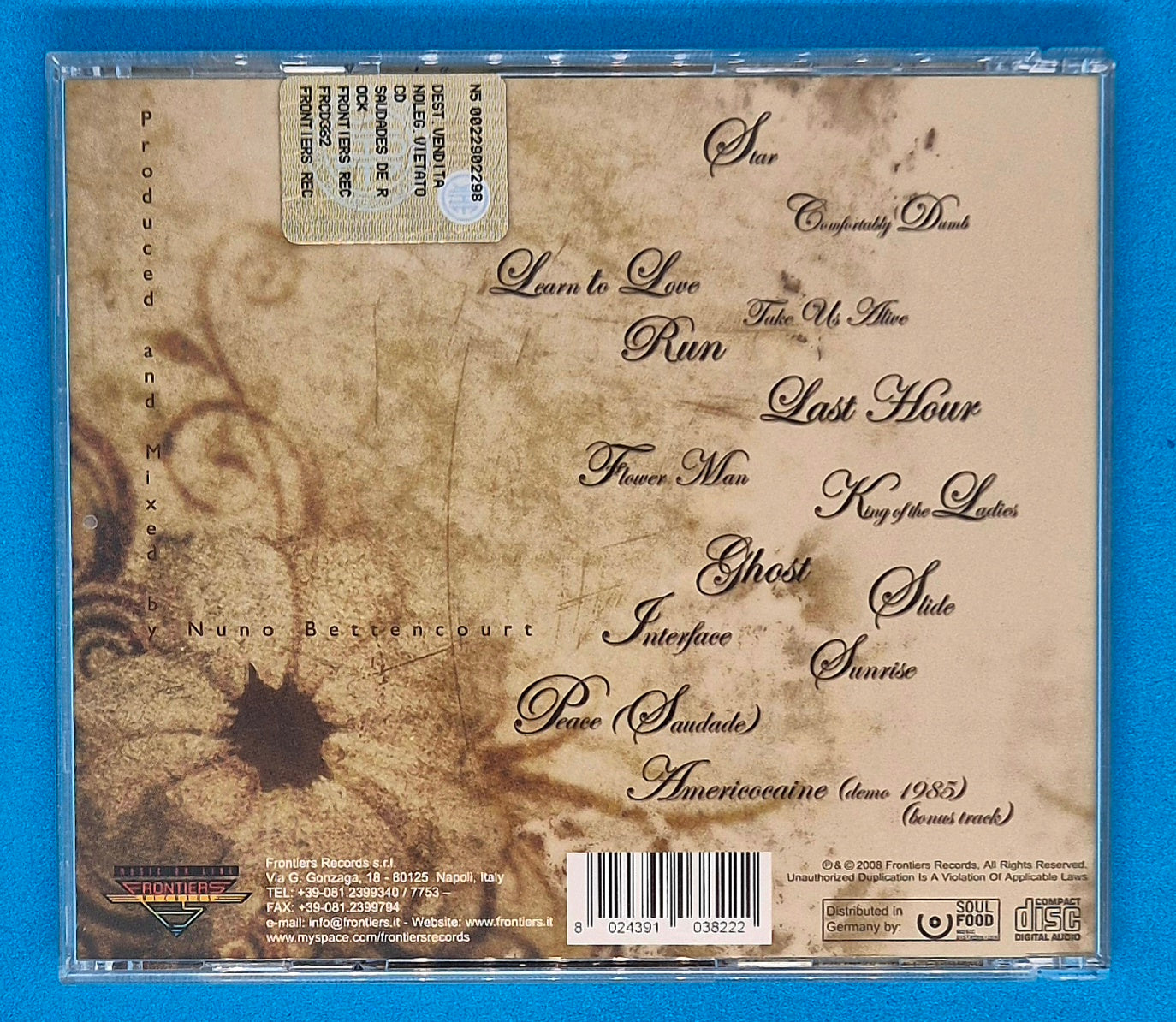 Extreme – Saudades De Rock CD