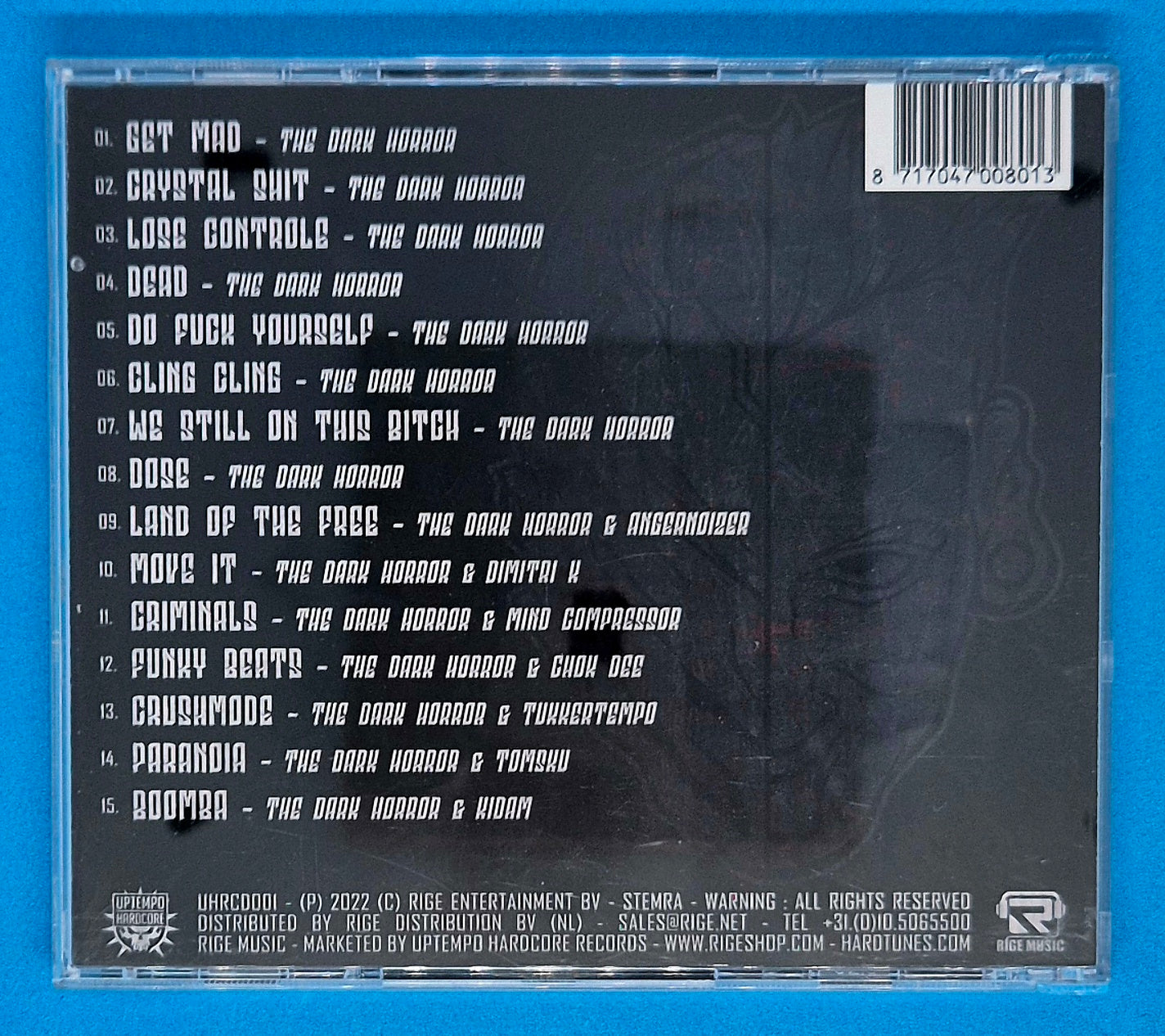 The Dark Horror – Get Mad CD