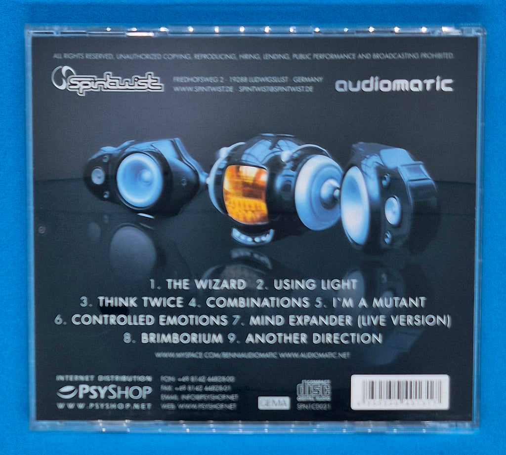 Audiomatic – Undefined Frequencies CD