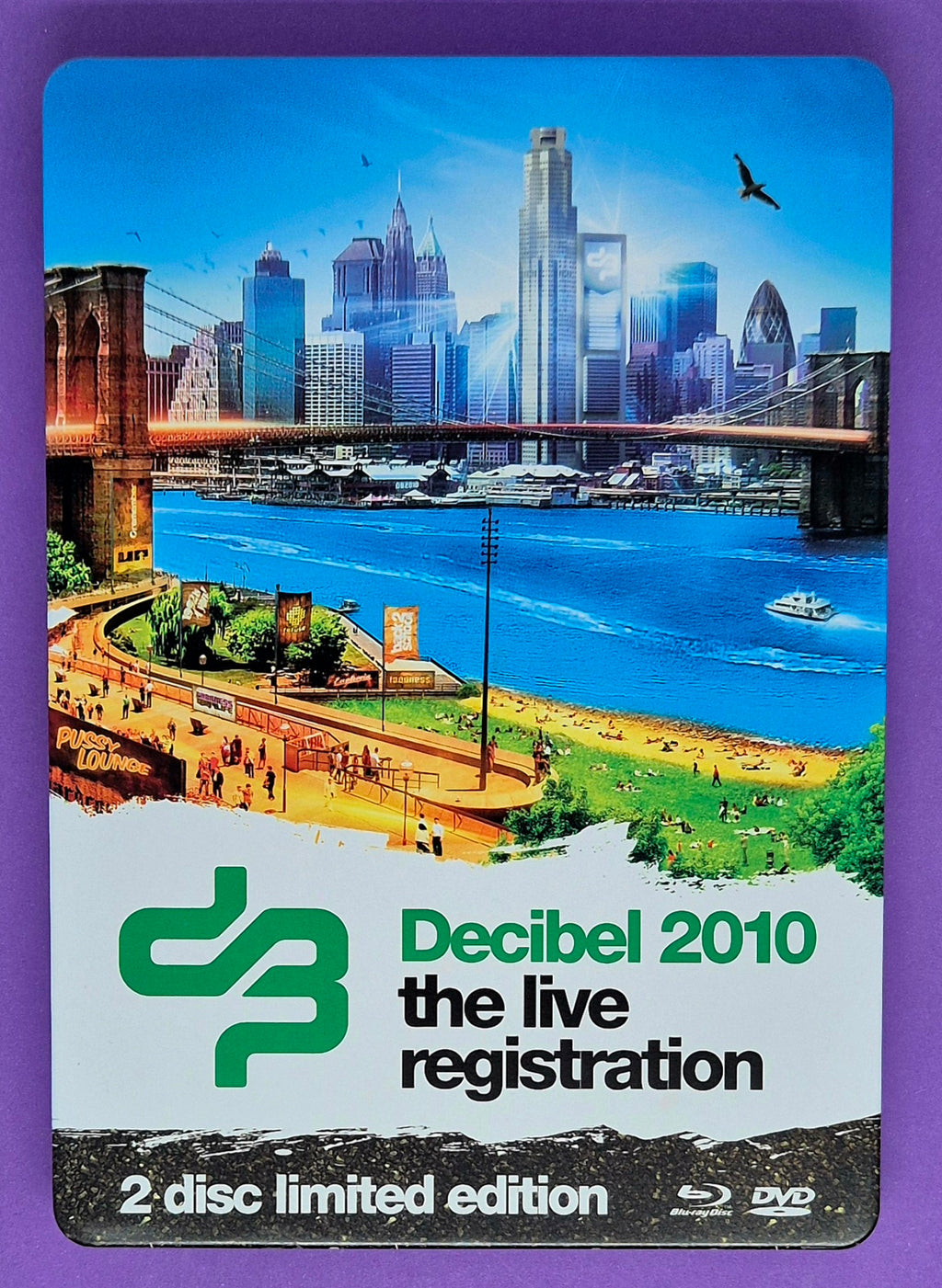 Decibel 2010 The Live Registration – 2 Disc Limited Edition Steelcase Blu-ray / DVD