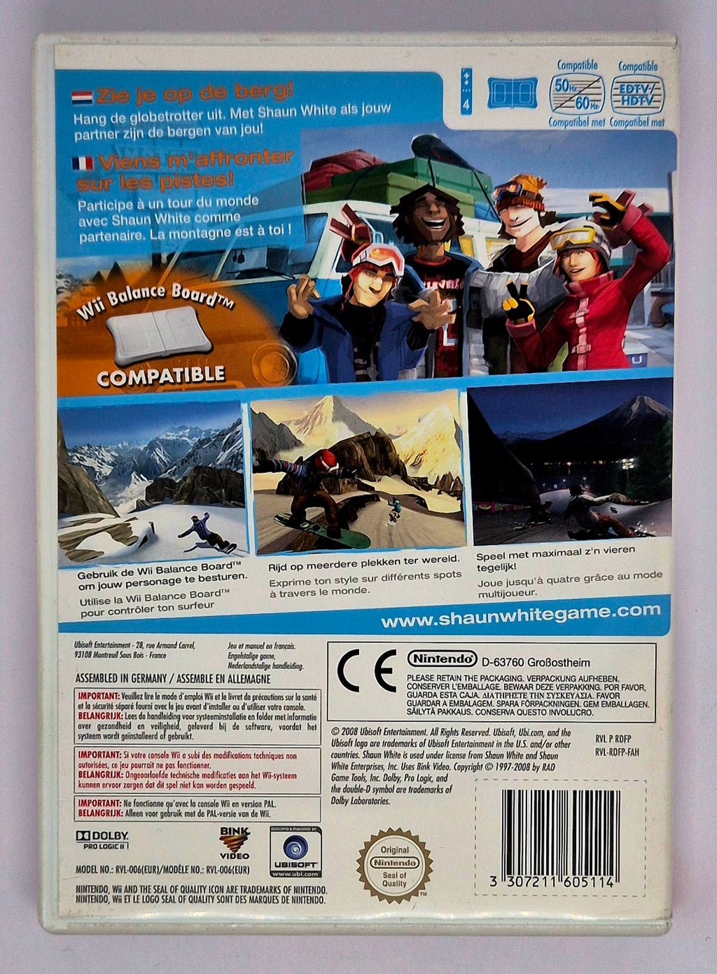 Shaun White Snowboarding: Road Trip – Nintendo Wii