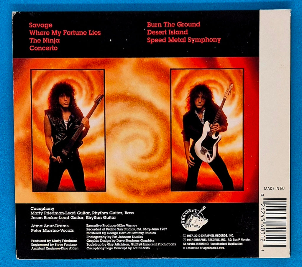 Marty Friedman / Jason Becker, Cacophony – Speed Metal Symphony CD