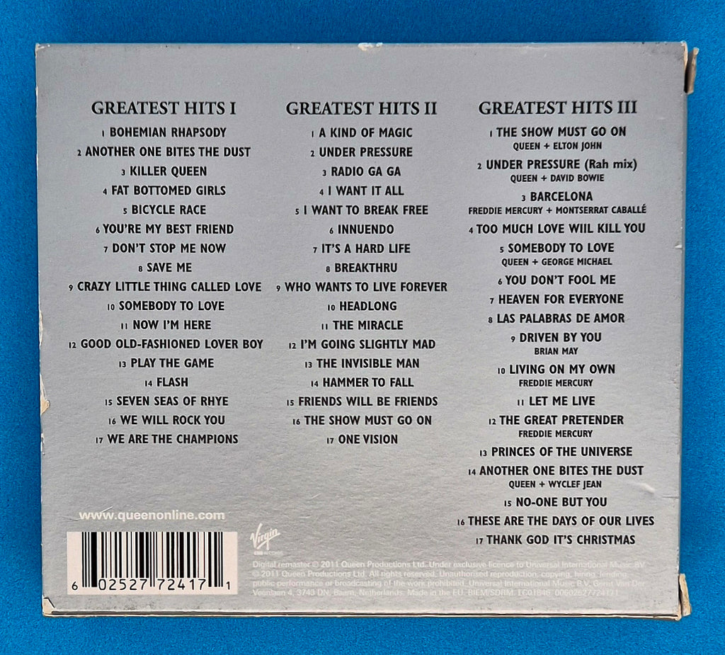 Queen – Greatest Hits I II & III (The Platinum Collection) CD